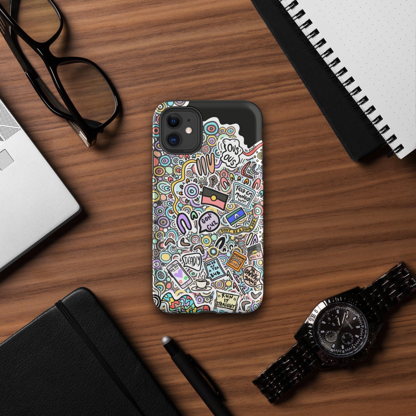 Run a Muck iPhone Case