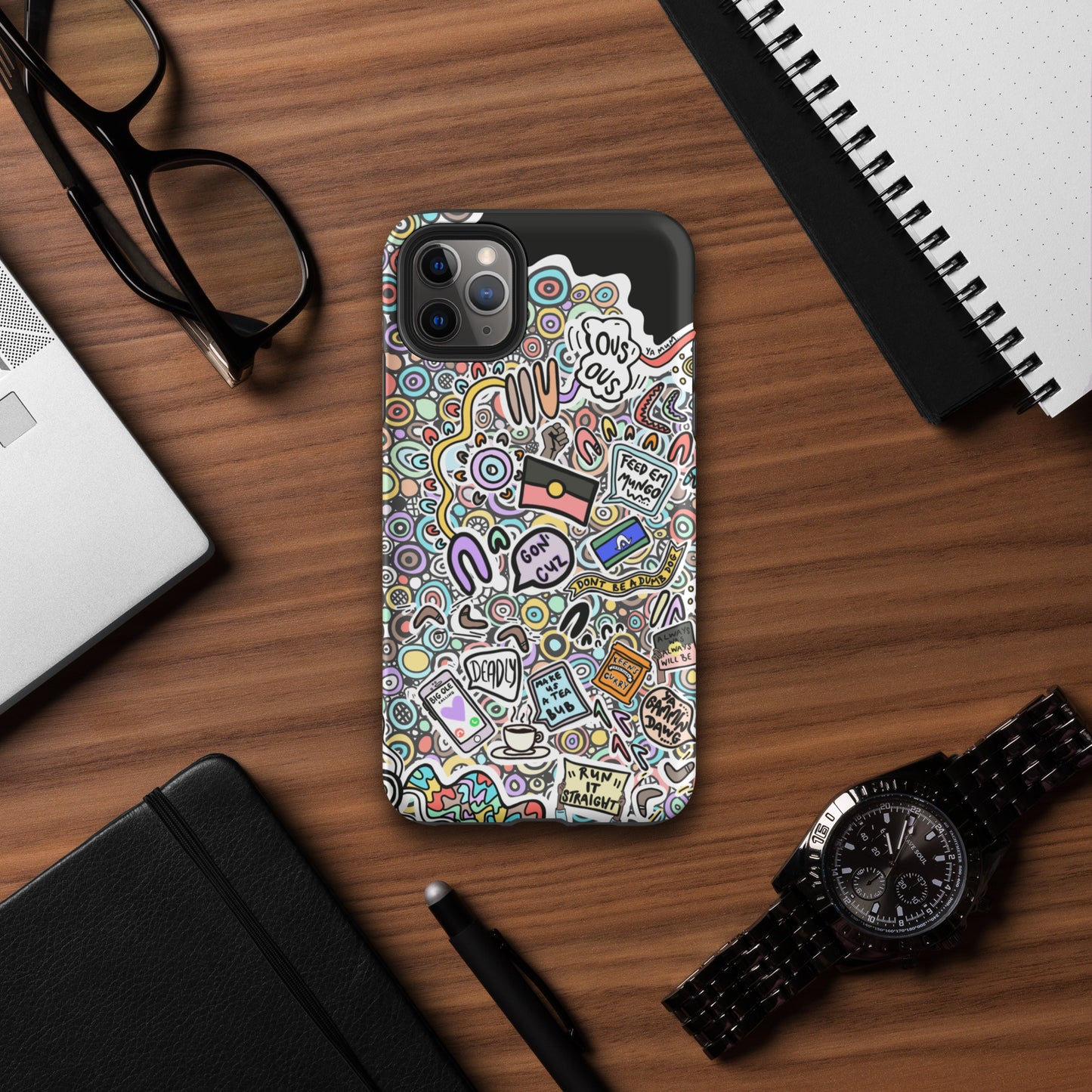 Run a Muck iPhone Case