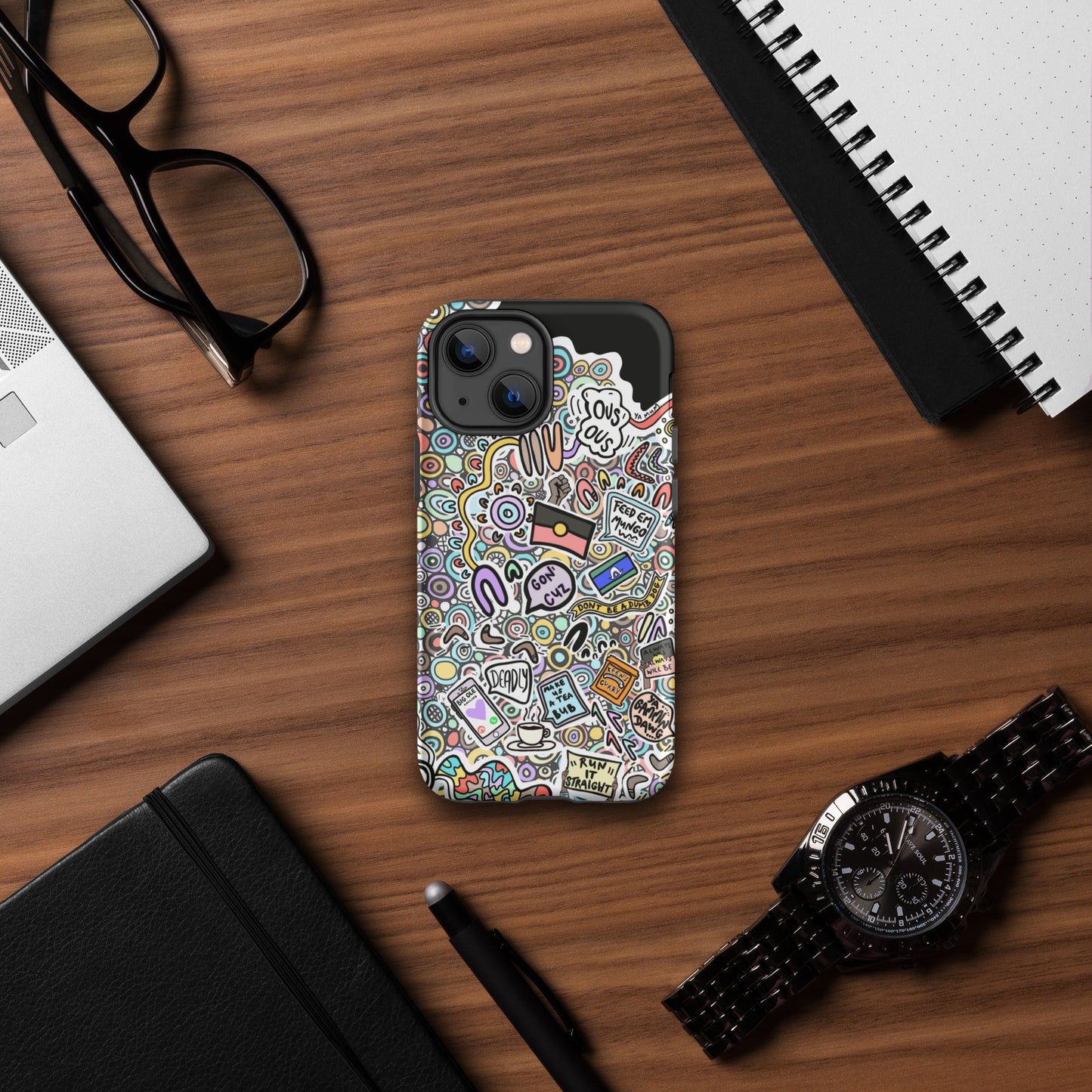 Run a Muck iPhone Case