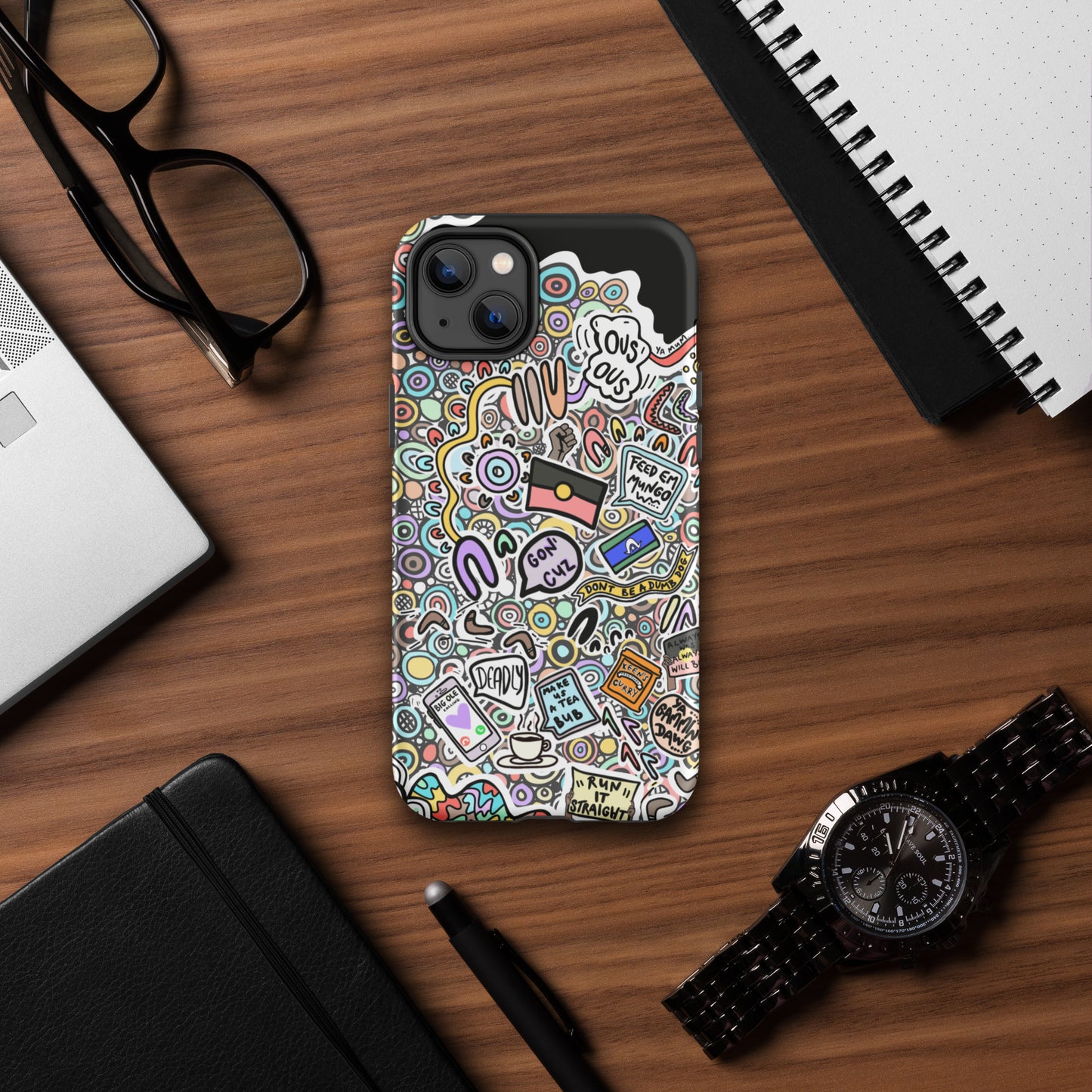 Run a Muck iPhone Case